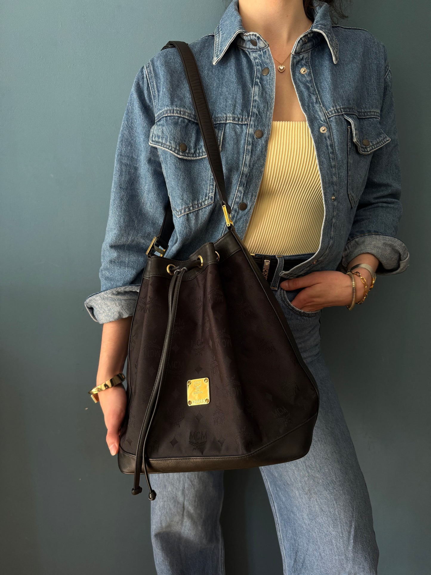 MCM Bucket Bag
