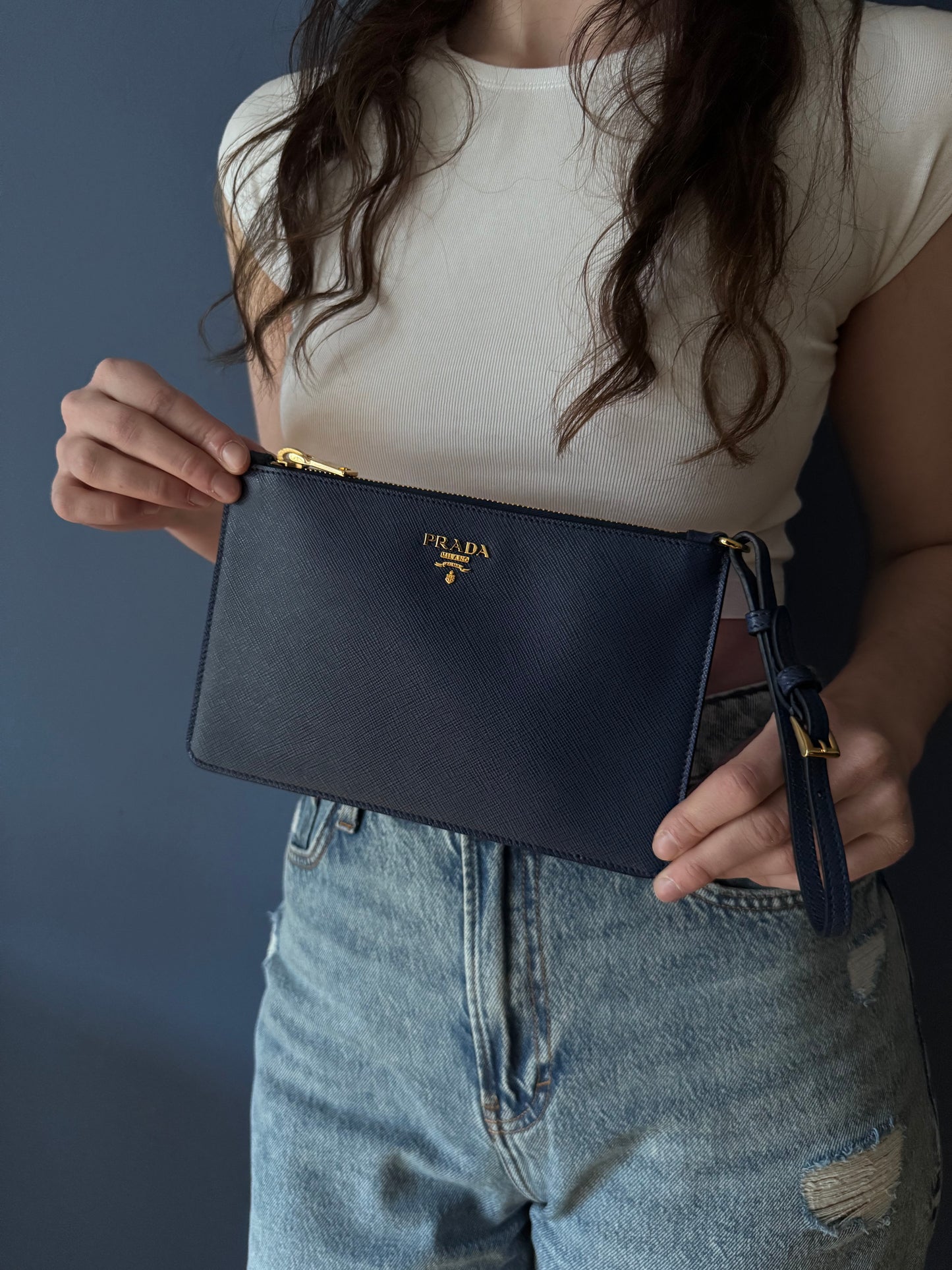 Prada Saffiano Pouch