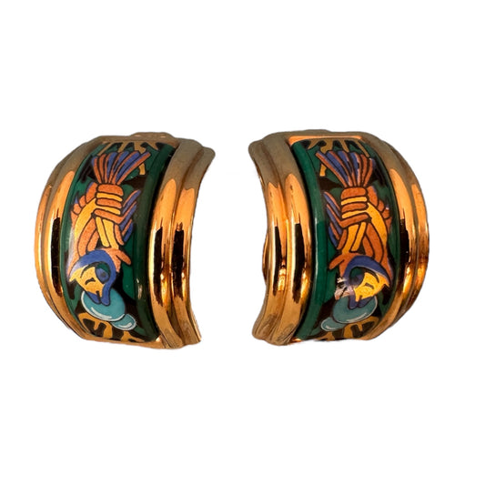 Hermès Ohrclips gold